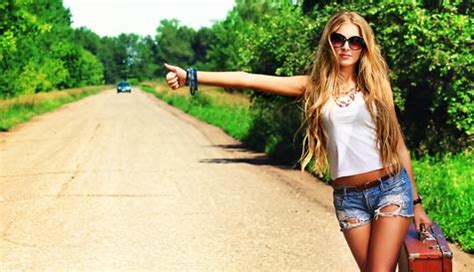 A rough and wild ride for a big ass teen <b>hitchhiking</b>. . Porn hitchhiking